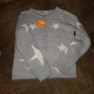 Nwt Gymboree button sweater L 10-12